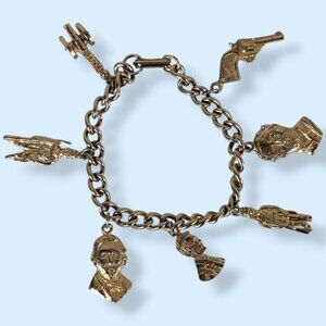 V. US Civil War Themed Charm Bracelet